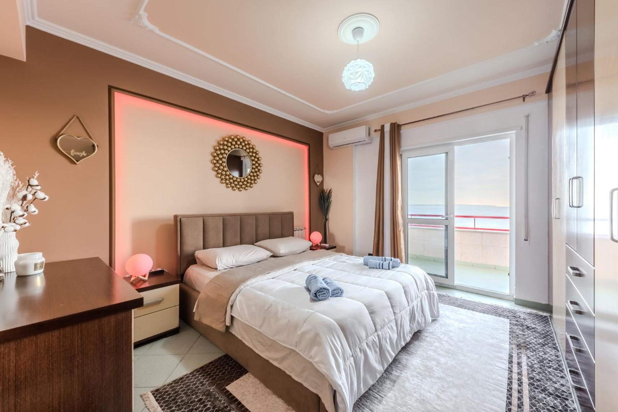 Full Sea View Center 2 Bedroom Durrës Exterior foto